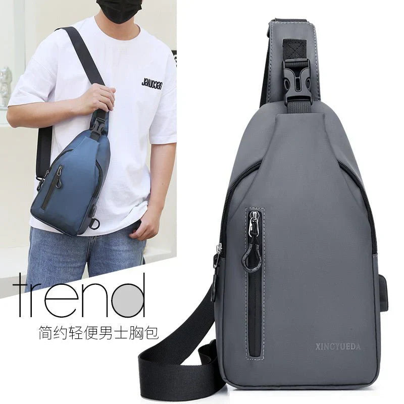 Men’s Tactical Chest Bag – Casual Crossbody Daypack