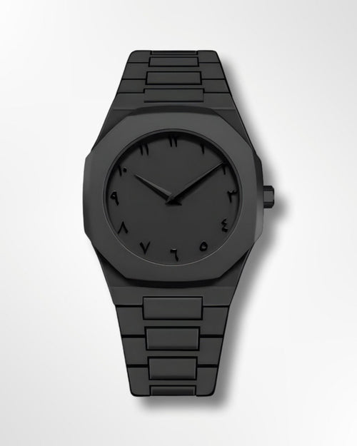 Stainless Steel Arabic Watch